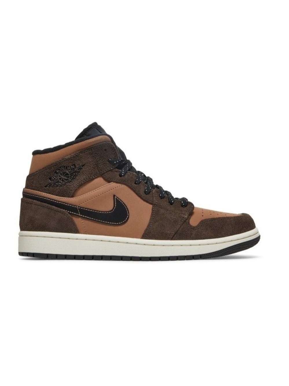 Jordan Mid-Top Dark Chocolate Sneakers